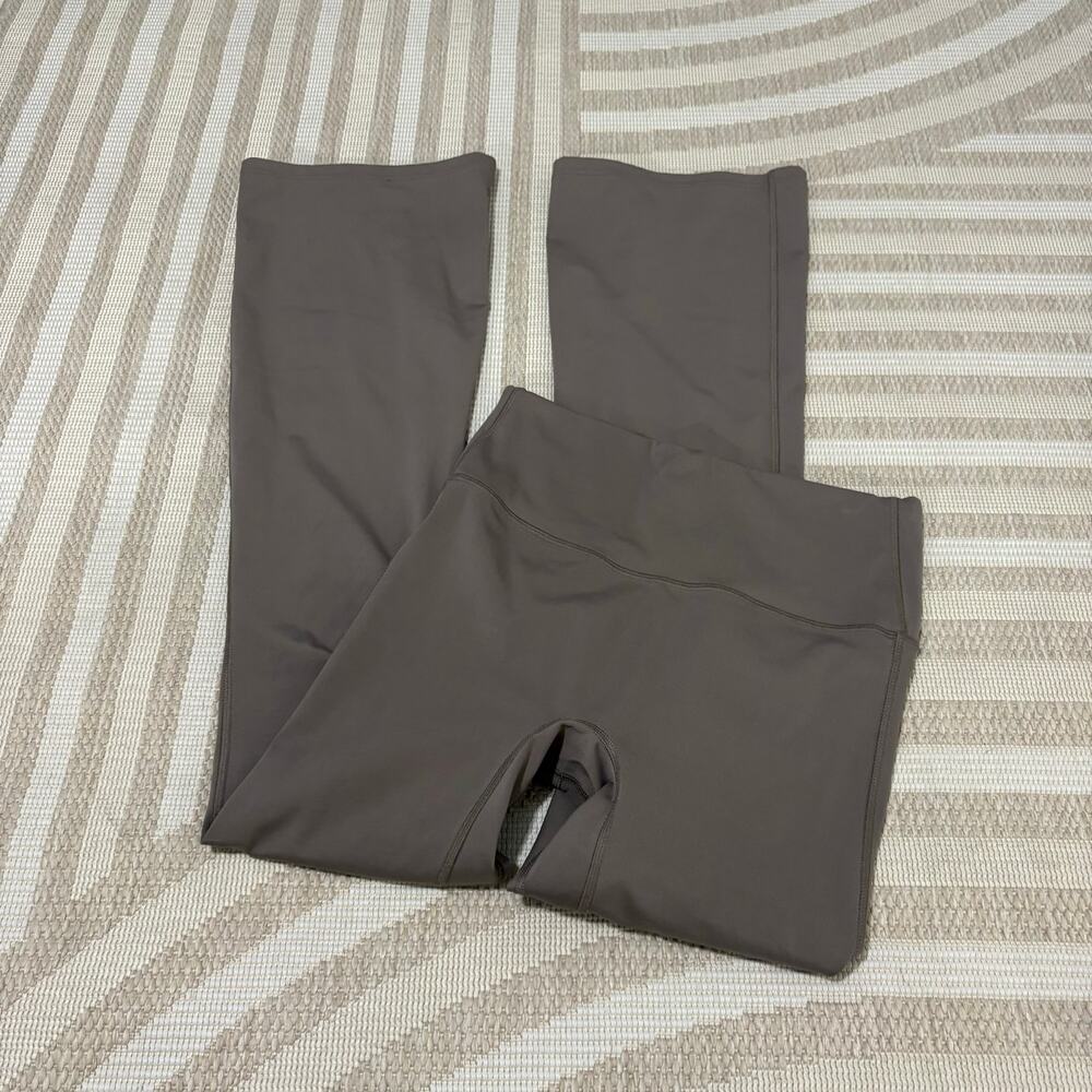 All In Motion Light Brown Flared Bootcut Leggings Womens Medium Athletic Western